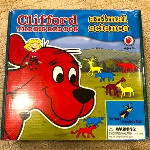 BRAND NEW, Clifford the Big Red Dog Animal science kit